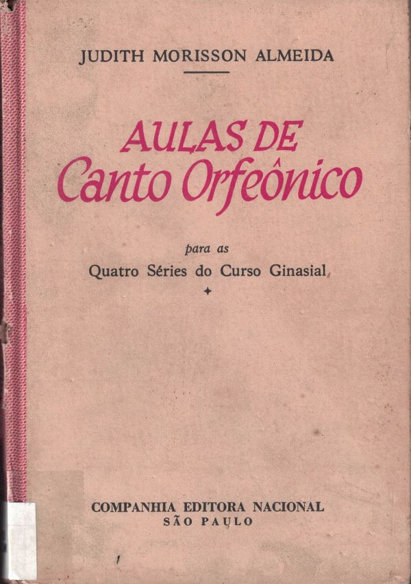 Aulas de Canto Orfeônico